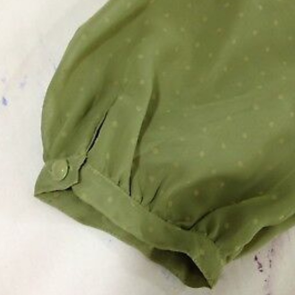 Ultra Flirt Green Off The Shoulder Top Size Large Top NEW - Picture 6 of 8
